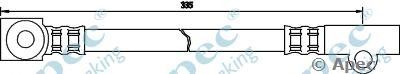 APEC BRAKING hos3454 -  Тормозной шланг